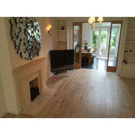 E126 White Frozen Engineered Oak 21x180x2200mm
