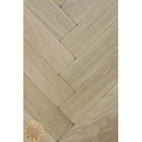 P103/22 Tumbled Prime Oak Parquet Flooring Blocks Unfinished 22x70x280mm