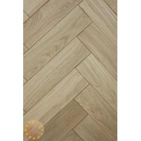 P104/16 Rustic Microbevel Oak Parquet Flooring Blocks Unfinished 16x70x280mm