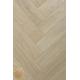 P107/22 Prime Brushed+Microbevel Oak Parquet Flooring Blocks Unfinishead 22x70x280mm