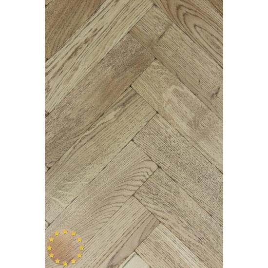 Tumbled Rosland Oak Parquet Flooring Blocks Mat Oil Finish, size 16x70x280mm