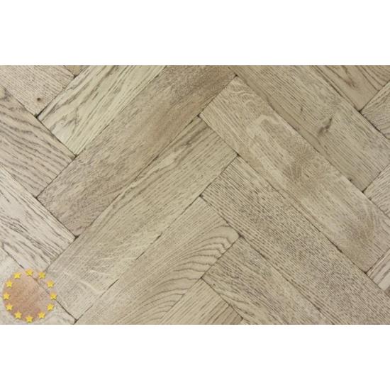 Tumbled Rosland Oak Parquet Flooring Blocks Mat Oil Finish, size 16x70x280mm