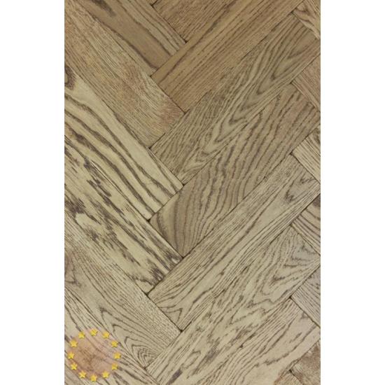 P119/16 Walnut Tumbled Parquet Flooring, size 16x70x280mm