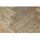 P119/22 Walnut Tumbled Parquet Flooring, size 22x70x280mm