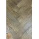 P120/16  Tumbled Parquet Flooring, Black Oil size 16x70x280mm