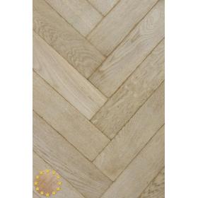 P131/16 White Reaction Solid Parquet Flooring, size 16x70x280mm